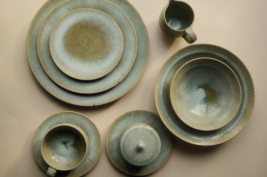 Quince x TOKINOHA Dinnerware Set in Ash