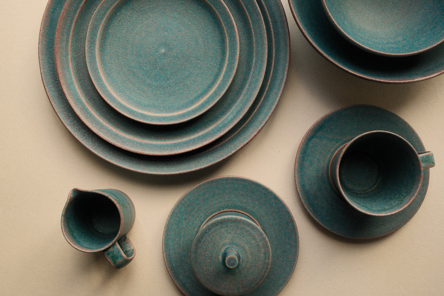 Quince x TOKINOHA Dinnerware Set in Blue