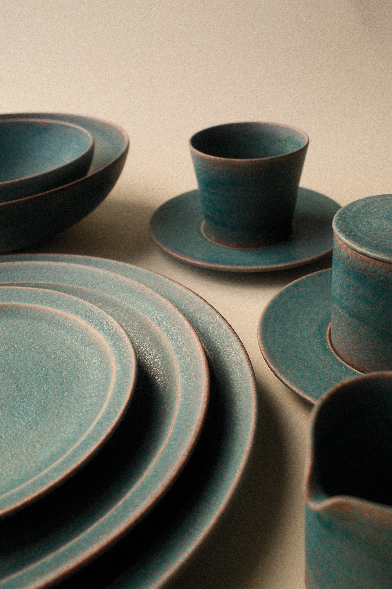 Quince x TOKINOHA Dinnerware Set in Blue