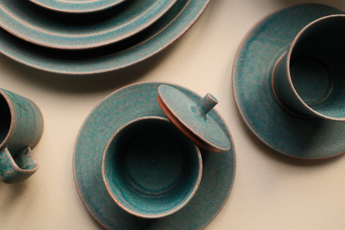 Quince x TOKINOHA Dinnerware Set in Blue