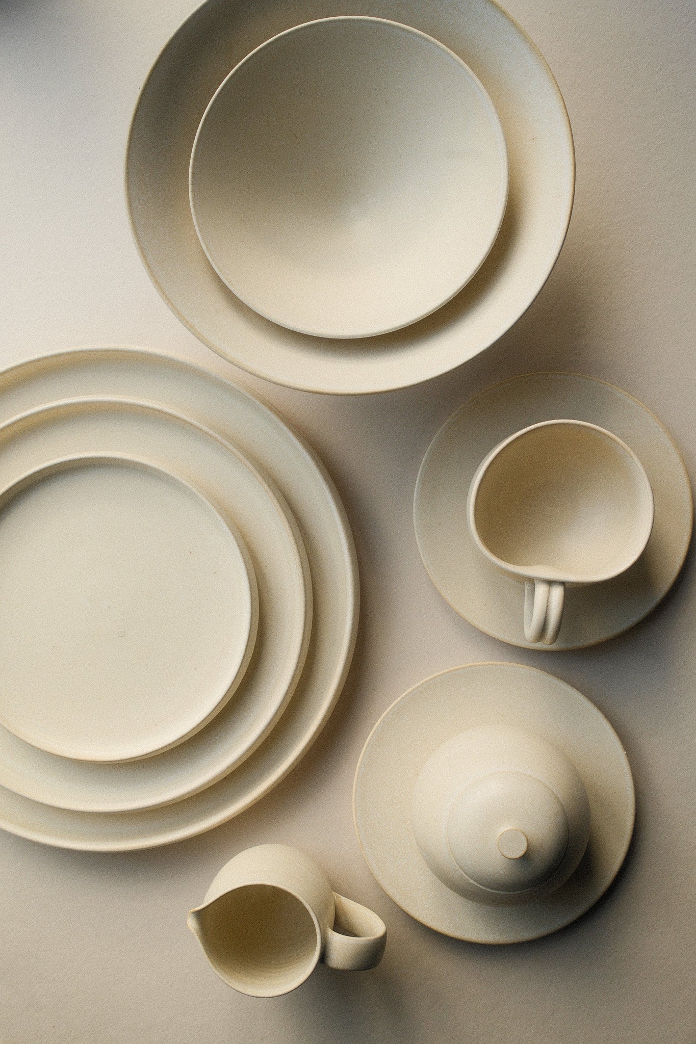 Quince x TOKINOHA Dinnerware Set in White