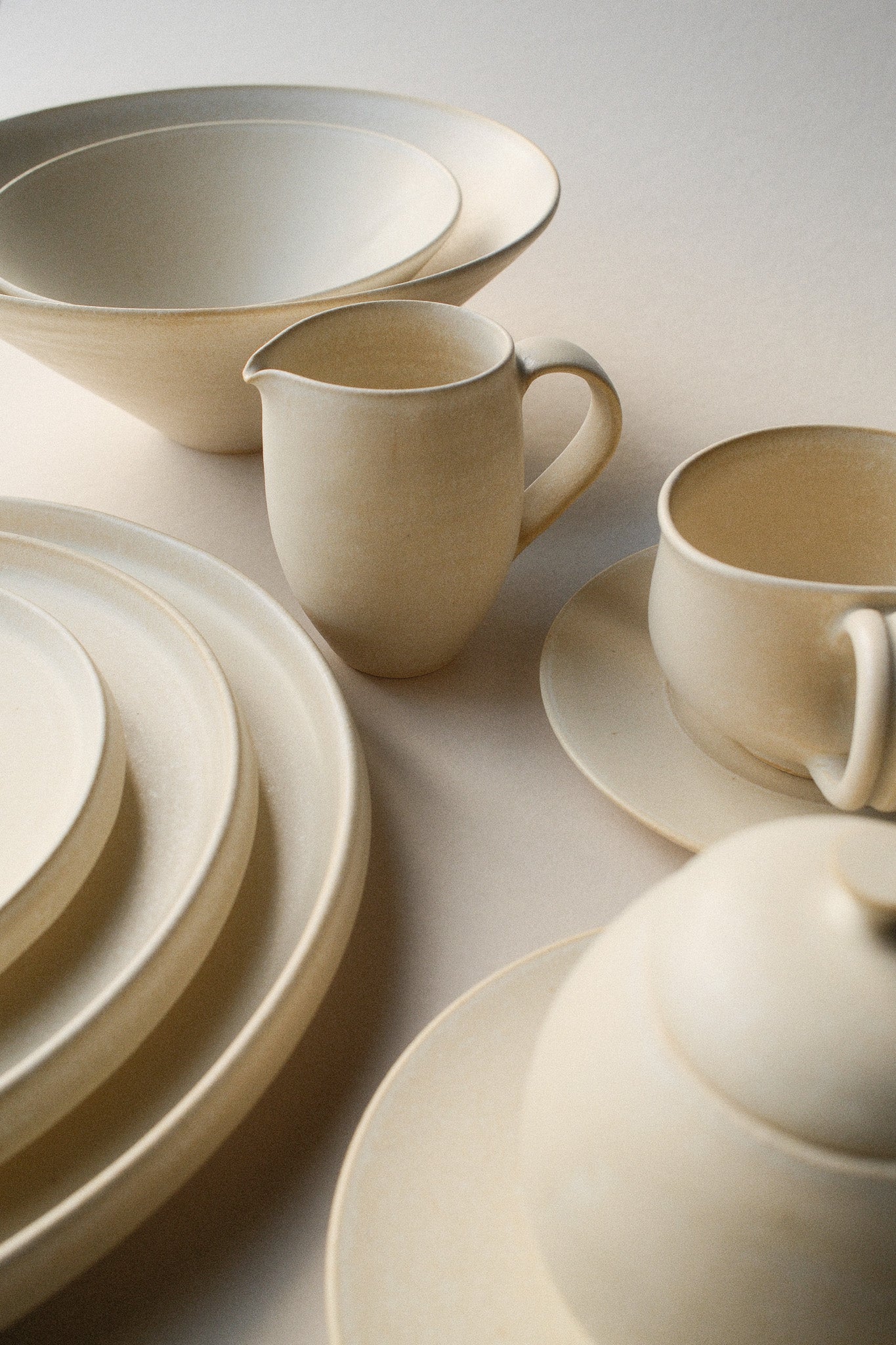 Quince x TOKINOHA Dinnerware Set in White